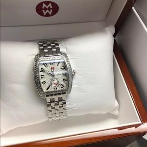 Authentic MICHELE Mini Urban Diamond Watch